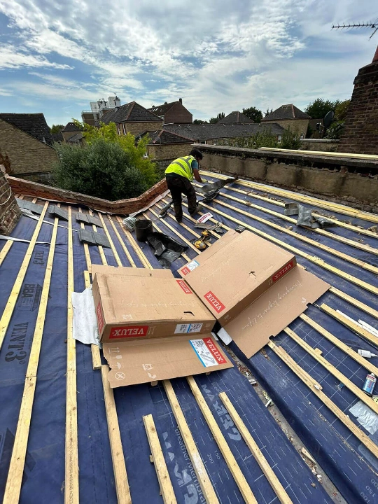 new felt add to roof